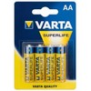 Батарейки солевые: VARTA SUPERLIFE R6 (2006) BL-4