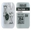 Батарейки часовые серебряно-цинковые: MAXELL SR621 SW (364) BL-1