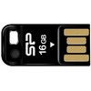 Карты памяти, Картридеры, USB накопители, Портативные HDD: USB накопитель 16GB SILICON POWER Touch T02 Black