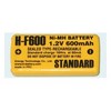 Аккумуляторы промышленные NiMh: H-F600 STANDARD (NiMH 600mAh 6,0*17,0*35,5mm)