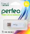  , , USB ,  HDD: USB  8GB PERFEO C03 White (PF-C03W008)
