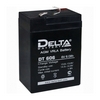 Аккумуляторы свинцовые гелевые: DELTA DT606 (6V 6Ah, 70x47x107mm)
