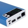 Power Bank: Портативный блок питания с встроенным WiFi роутером CAGER WF30 10400 mAh (Резервный аккумулятор для смартфона и планшета, два USB-порта, раздача WiFi c 3G-карты или RG45)