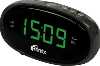 Часы, радиобудильники, автомобильные часы: Радиобудильник RITMIX RRC-1250 Black (цифровой дисплей 30мм (высота цифр), радио FM: 87.5-108МГц)