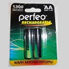 Аккумуляторы бытовые: Аккумулятор PERFEO HR6 NiMH 1.2V 1300mAh Упаковка 2 шт