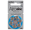 Батарейки воздушно-цинковые для слуховых аппаратов: Элемент питания PERFEO Airozinc Premium ZA675 BL-6