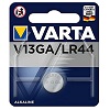 Батарейки часовые алкалиновые: Элемент питания VARTA V13GA (LR44, 357A) BL-1