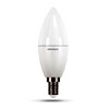Автомобильные и бытовые LED лампы: Лампа светодиодная Ergolux LED-C35-9W-E14-3K (Свеча 9Вт E14 3000K 172-265В)