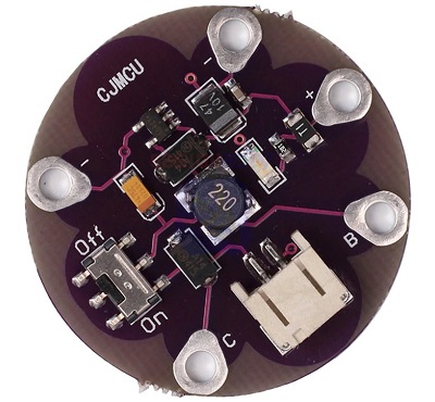 LilyPad LiPower. Модуль питания от литиевых АКБ DC 3, 7 В. Выход DC 5 В.