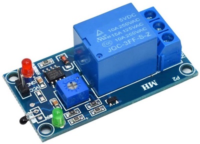 FC-13-TR. Одноканальное реле управляемое датчиком температуры. Питание 5 В
