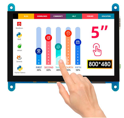  5 800480 TFT c RC050 Elecrow. : HDMI, USB. : 5/360. : 121*95*13. :120