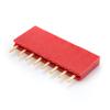  :  PBS-08 RED (   1*8pin 2.54 ) (. 10)