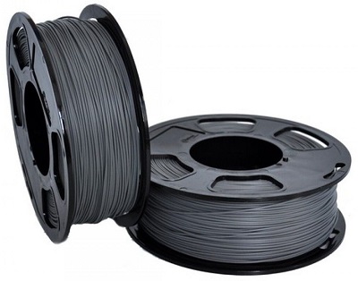 U3 HP PLA. ASH. Пластик для 3D печати 1, 75 мм. СЕРЫЙ