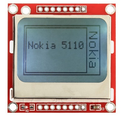 RC015R.   Nokia 5110, 84x48 px.  PCD8544. 