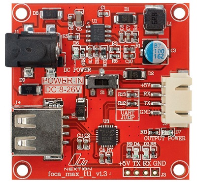 Nextion FOCA MAX.  USB-TTL, UART, DC-DC   NEXTION