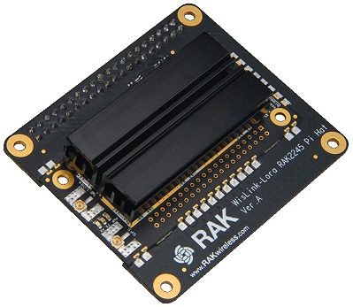 RAK2245 Pi HAT. 8- LoRa- EU868  GPS  Raspberry Pi