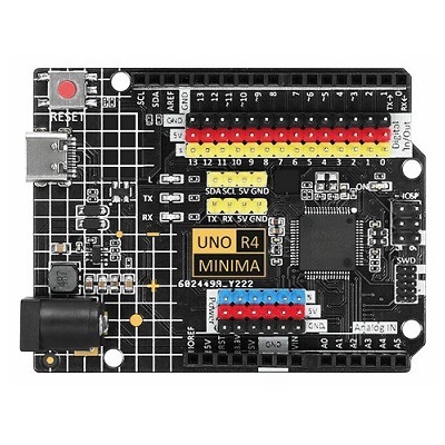  Uno R4 Minima Black Edition Arduino-.