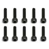 Black Hex Socket Head Cap Screw  M3x14 10pcs/zip