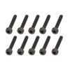 Black Hex Socket Head Cap Screw  M2.5*10 10pcs/zip