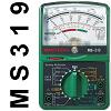 Бытовой мультиметр: Mastech MS319. Аналоговый стрелочный мультиметр