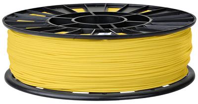 PP009BF. PLA-пластик для 3D печати 1,75 мм. Катушка 1 кг. ЖЁЛТЫЙ