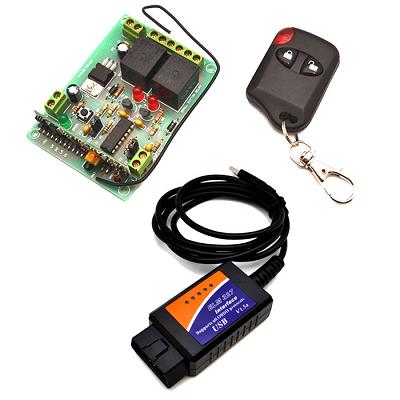  USB - OBDII  +  2-    433