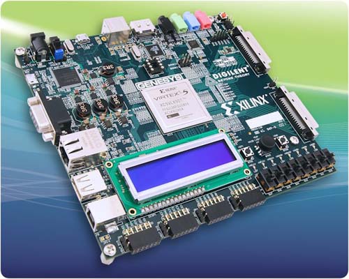  , ,   DL-Genesys Virtex-5 FPGA board
