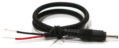    DC Plug and Cable Assembly