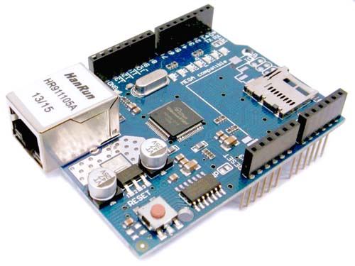 Модуль RM002. Ethernet shield W5100 for Arduino