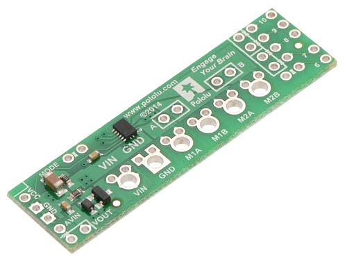    Pololu DRV8835 Dual Motor Driver Shield for Arduino