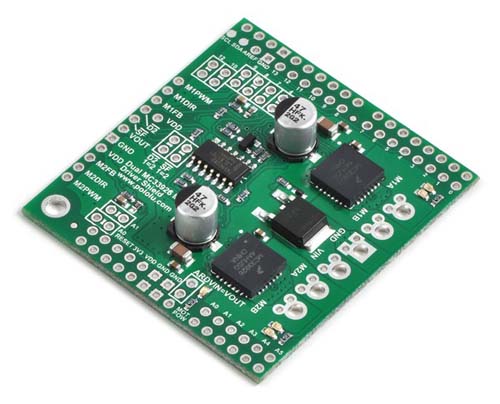    Pololu Dual MC33926 Motor Driver Shield for Arduino