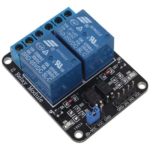   2-Channel Relay Shield Module for Arduino