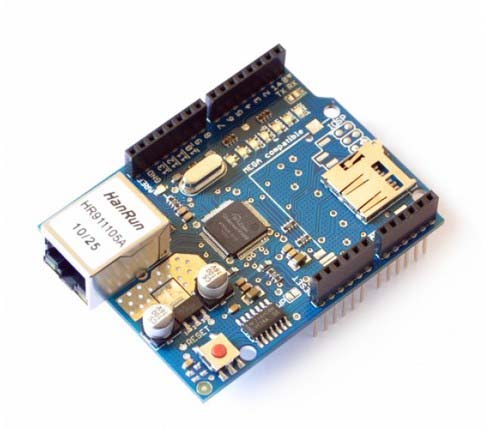 Модули расширения для контроллеров Ethernet shield for Arduino W5100. Модуль RM002