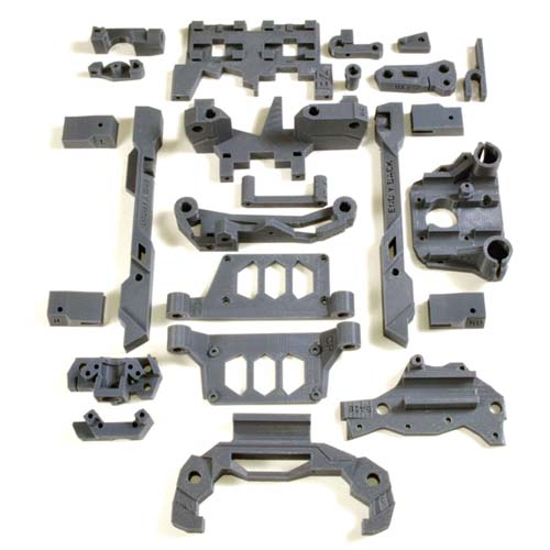 3D MC3 plastic parts Stealth -      3D MC3 stealth plastic parts