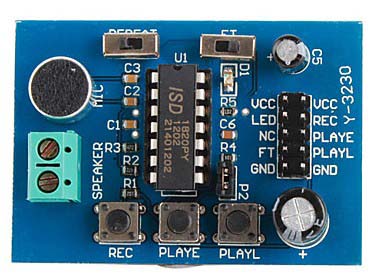   ISD1820 Sound Voice Board [Recording and Playback Module]