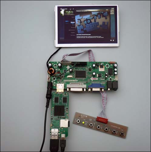   5,6 IPS, WXGA, 1280 x 800. HDMI, VGA, DVI, LVDS,     MP2906HD