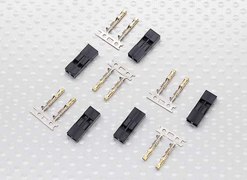 Кабели, разъёмы, провода JWT connectors. 2 pin - 5 set [bag]