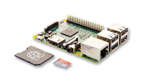      Raspberry Pi 2 Model B 1GB + 8GB-NOOBS