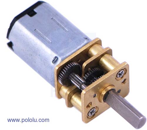   5:1 Micro Metal Gearmotor HP