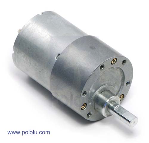   50:1 Metal Gearmotor 37Dx54L mm