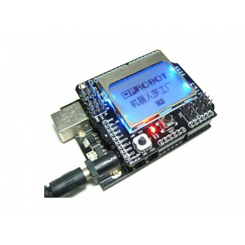  Graphic LCD4884 Shield For Arduino
