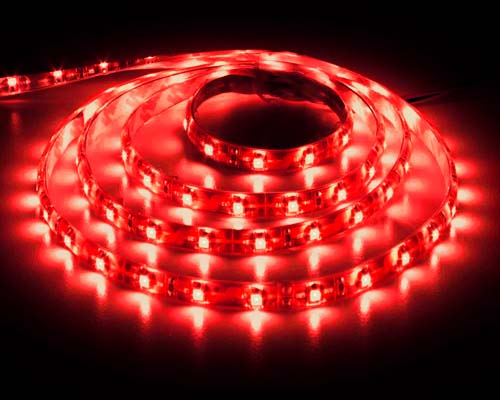   FS-LED 5050SMD-150LED-12V-7.2W-IP67-5m.Red