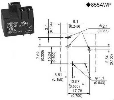   855AWP-1C-C 12VDC