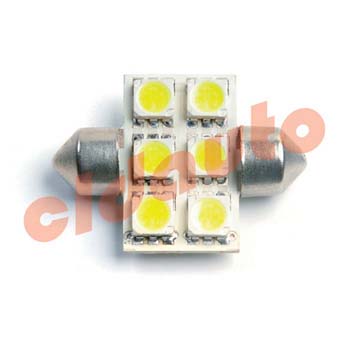  LED    LED-L2204   SV8.5. C5W. FESTOON [white] 31mm BL2