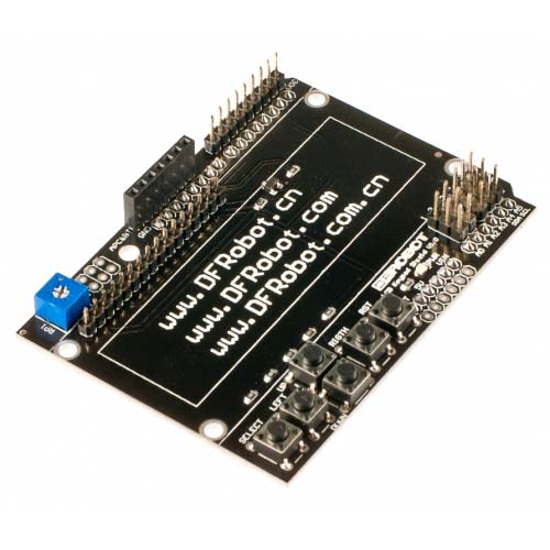   ,  PCB of LCD keypad shield