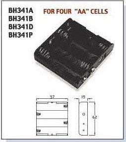  BAT/HOLD.AAx4 BH-341-1A
