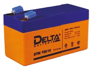 Аккумуляторы свинцовый DELTA DTM 12012