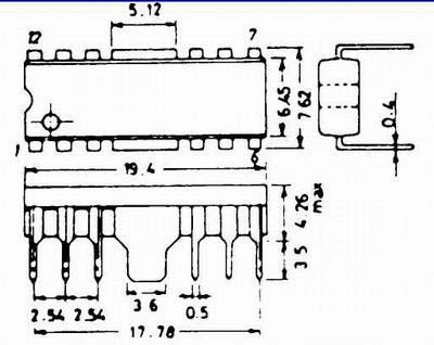 Микросхема M56730ASP short leg