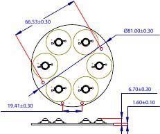 LED  EMCW-A21000C-06KR