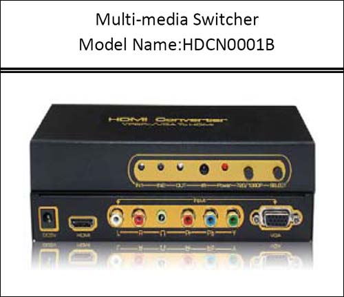 HDCN0001B -  /  VGA, YPbPr +   HDMI